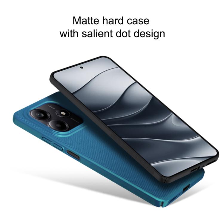 For Redmi Note 14 5G Global NILLKIN Frosted PC Phone Case(Black) - Note 14 Cases by NILLKIN | Online Shopping South Africa | PMC Jewellery | Buy Now Pay Later Mobicred