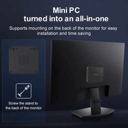 Ninkear N10 Windows 11 Bluetooth 4.2 Mini PC, 16GB+512GB, Intel Processor N100 Alder Lake-N(EU Plug) - free shipping - PMC Jewellery - Order now!
