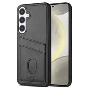 For Samsung Galaxy S24 5G AZNS K1 Series Card Slot Business Phone Case(Black)