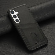 For Samsung Galaxy S24 5G AZNS K1 Series Card Slot Business Phone Case(Black)