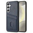 For Samsung Galaxy S24+ 5G AZNS K1 Series Card Slot Business Phone Case(Blue) - free shipping - PMC Jewellery - Order now!