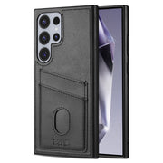 For Samsung Galaxy S24 Ultra 5G AZNS K1 Series Card Slot Business Phone Case(Black)