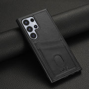 For Samsung Galaxy S24 Ultra 5G AZNS K1 Series Card Slot Business Phone Case(Black)