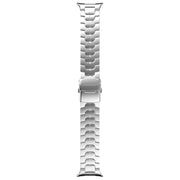 For Samsung Galaxy Watch Ultra 47mm Safety Buckle Pure Titanium Watch Band(Silver)