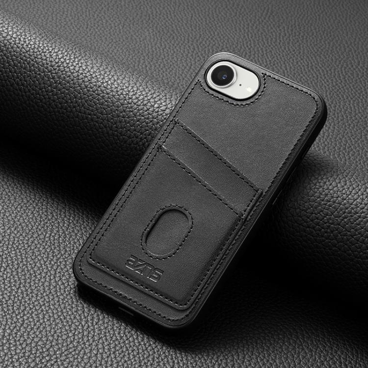 For iPhone 16e AZNS K1 Series Card Slot Business Phone Case(Black) - free shipping - PMc TechLife - Order now!