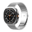 For Samsung Galaxy Watch Ultra 47mm One Bead Flat Buckle Pure Titanium Watch Band(Silver) - free shipping - PMC TechLife - Order now!