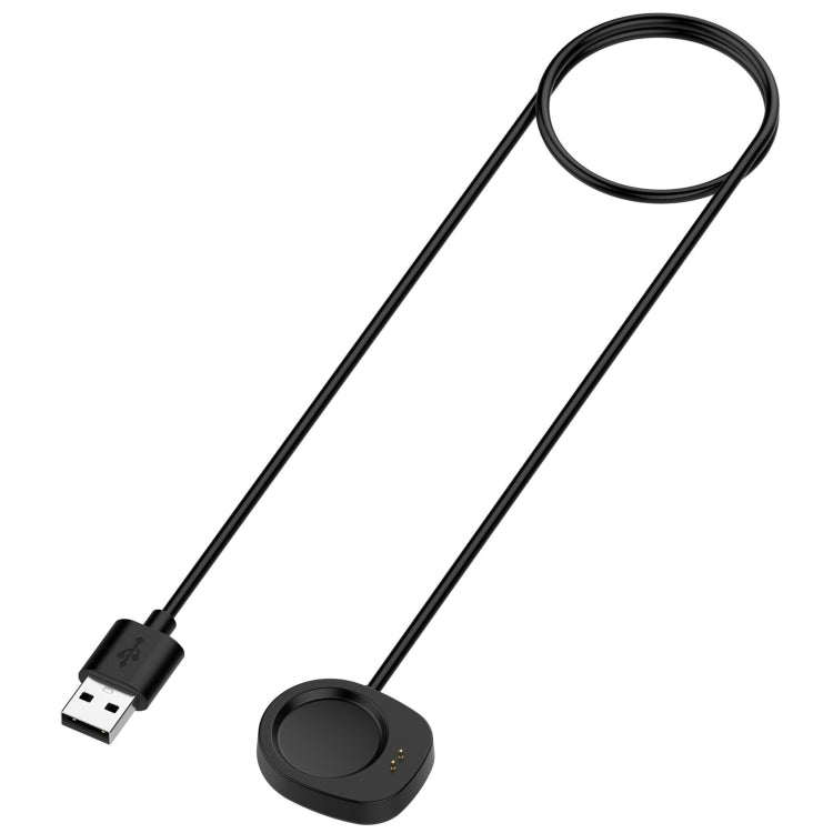 For Amazfit T-Rex 3 / Balance Smart Watch Magnetic Charging Cable, Length: 1m(Black) - Charger by PMC Jewellery | Online Shopping South Africa | PMC Jewellery | Buy Now Pay Later Mobicred