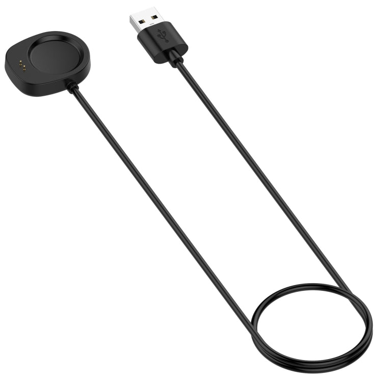 For Amazfit T-Rex 3 / Balance Smart Watch Magnetic Charging Cable, Length: 1m(Black) - Charger by PMC Jewellery | Online Shopping South Africa | PMC Jewellery | Buy Now Pay Later Mobicred