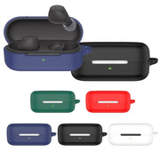 For Sony WF-C510 Bluetooth Earphone Silicone Protective Case(Black)