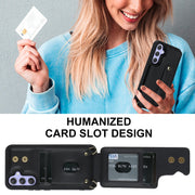 For Samsung Galaxy S25+ 5G Wristband Vertical Flip Wallet Back Cover Phone Case with Long Lanyard(Black)