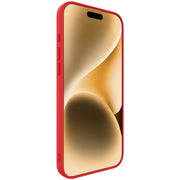 For iPhone 16 Pro imak UC-4 Series Straight Edge TPU Phone Case(Red)