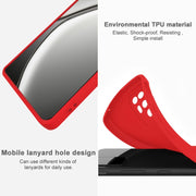 For iPhone 16 Pro imak UC-4 Series Straight Edge TPU Phone Case(White)
