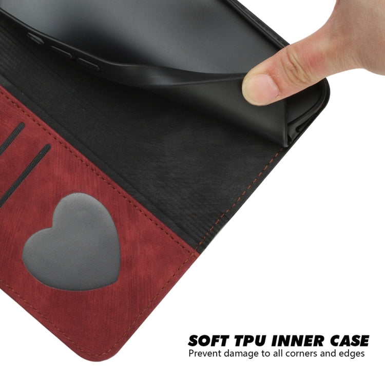For Samsung Galaxy S25 5G Side Buckle Double Fold Hand Strap Leather Phone Case(Red)