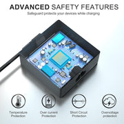 100W 20V 5A USB Type-C Plug Laptop Notebook Power Adapter For ASUS, Plug:AU Plug