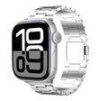 For Apple Watch 42mm / 41mm / 40mm / 38mm Tri-beads Magnetic Titanium Alloy Watch Band(Silver) - free shipping - PMC TechLife - Order now!