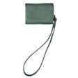 For AirPods 4 Cowhide Texture PU Headset Shockproof Case(Green) - For AirPods 4 by PMC Jewellery | Online Shopping South Africa | PMC Jewellery | Buy Now Pay Later Mobicred