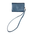 For AirPods Pro Cowhide Texture PU Headset Shockproof Case(Blue) - For AirPods Pro by PMC Jewellery | Online Shopping South Africa | PMC Jewellery | Buy Now Pay Later Mobicred
