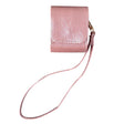 For AirPods 1 / 2 Cowhide Texture PU Headset Shockproof Case(Pink) - For AirPods 1/2 by PMC Jewellery | Online Shopping South Africa | PMC Jewellery | Buy Now Pay Later Mobicred