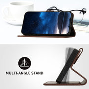 For Samsung Galaxy S25+ 5G YX0080 Grid Butterfly Embossed Pattern Flip Leather Phone Case with Lanyard(Coffee)