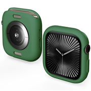 For Apple Watch Series 10 46mm Candy TPU Half Coverage Watch Case(Original Green)