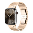 For Apple Watch 46mm / 49mm / 45mm / 44mm Side Release Stainless Steel Watch Band(Rose Gold) - free shipping - PMC TechLife - Order now!