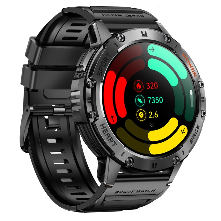 K65 1.43 inch Bluetooth Call Smart Watch, Support Heart Rate / Blood Oxygen(Black) - Smart Watches by PMC TechLife | Online Shopping South Africa | PMC TechLife | Buy Now Pay Later Mobicred