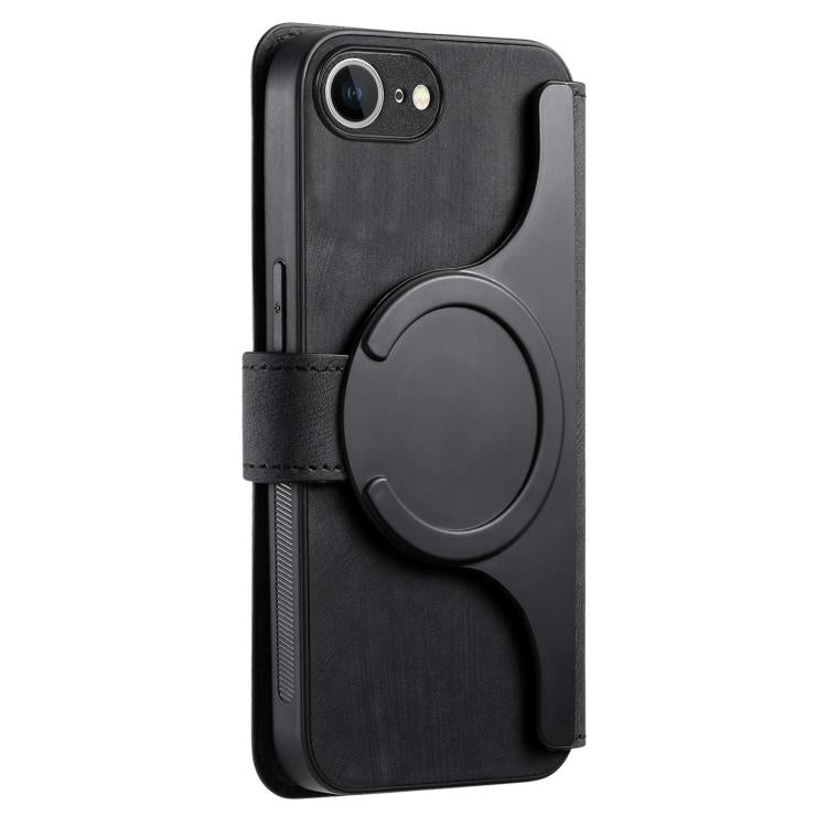 For iPhone 16e CaseNeo MagSafe RFID Anti-theft Retro Leather Phone Case(Black) - iPhone 16e Cases by CaseNeo | Online Shopping South Africa | PMC TechLife | Buy Now Pay Later Mobicred