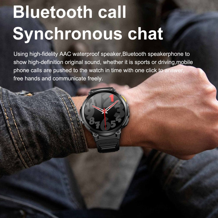 LEMFO K66 1.85 inch Bluetooth Call Smart Watch, Support Heart Rate / Blood Oxygen(Orange) - free shipping - PMC TechLife - Order now!