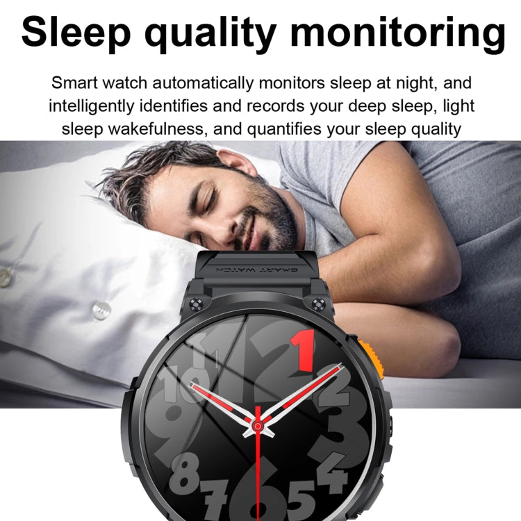 LEMFO K66 1.85 inch Bluetooth Call Smart Watch, Support Heart Rate / Blood Oxygen(Black) - free shipping - PMC TechLife - Order now!