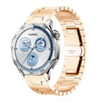 For Huawei GT4 46mm / GT5 46mm / GT5 Pro 22mm H-shaped Butterfly Buckle Stainless Steel Watch Band(Rose Gold) - free shipping - PMC TechLife - Order now!