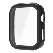 For Huawei Watch D2 Tempered Glass Film Integrated PC Watch Protective Case(Black)