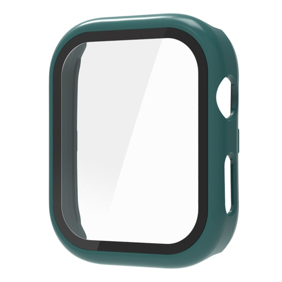 For Huawei Watch D2 Tempered Glass Film Integrated PC Watch Protective Case(Green)