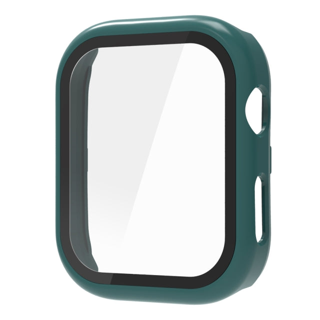 For Huawei Watch D2 Tempered Glass Film Integrated PC Watch Protective Case(Green)