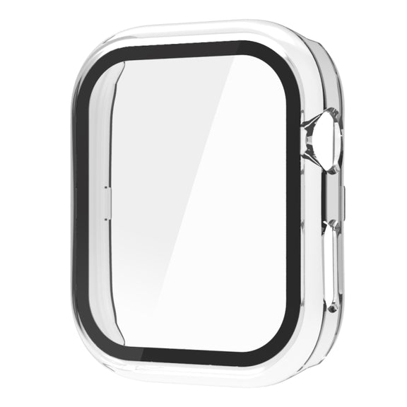 For Huawei Watch D2 Tempered Glass Film Integrated PC Watch Protective Case(Transparent)