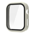 For Huawei Watch D2 Tempered Glass Film Integrated PC Watch Protective Case(Ivory White) - Watch Cases by PMC TechLife | Online Shopping South Africa | PMC TechLife | Buy Now Pay Later Mobicred