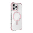 For iPhone 16 Pro Mutural Blink Series Glitter Edge MagSafe Magnetic Phone Case(Pink) - free shipping - PMC Jewellery - Order now!