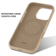 For iPhone 16 Pro Max Mutural Karen Series Liquid Silicone MagSafe Magnetic Phone Case(Grey)