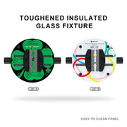Mijing GK19 Orbicular Universal Toughened Insulated Glass Motherboard Repair Fixture