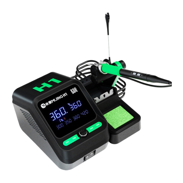 Mijing H1 Split Intelligent Temperature Control Soldering Station for Mobile Phone Repair, Plug:EU Plug