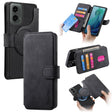 For Motorola Moto G 5G 2024 CaseNeo MagSafe RFID Anti-theft Retro Leather Phone Case(Black) - Motorola Cases by CaseNeo | Online Shopping South Africa | PMC Jewellery | Buy Now Pay Later Mobicred