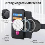 For Motorola Moto G 5G 2024 CaseNeo MagSafe RFID Anti-theft Retro Leather Phone Case(Black)