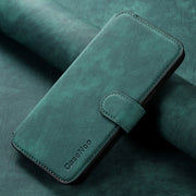 For Motorola Moto G Stylus 5G 2024 CaseNeo MagSafe RFID Anti-theft Retro Leather Phone Case(Green)