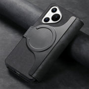 For Huawei Pura 70 CaseNeo MagSafe RFID Anti-theft Retro Leather Phone Case(Black)