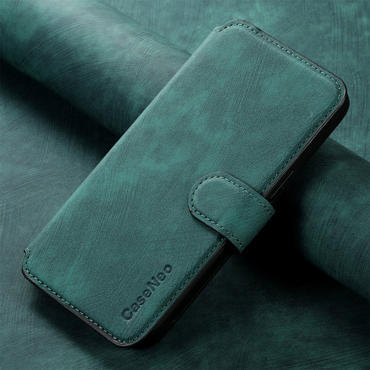 For Huawei Pura 70 CaseNeo MagSafe RFID Anti-theft Retro Leather Phone Case(Green)