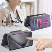 For Huawei Pura 70 CaseNeo MagSafe RFID Anti-theft Retro Leather Phone Case(Purple)