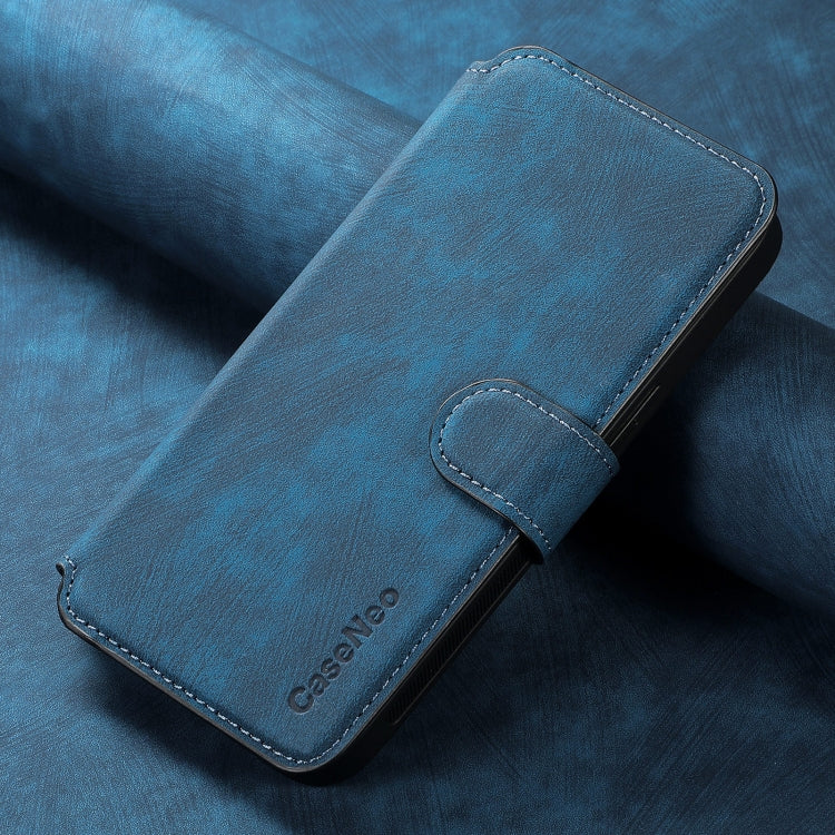 For Huawei Pura 70 Pro CaseNeo MagSafe RFID Anti-theft Retro Leather Phone Case(Blue)