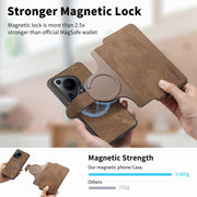 For Huawei Pura 70 Ultra CaseNeo MagSafe RFID Anti-theft Retro Leather Phone Case(Brown)