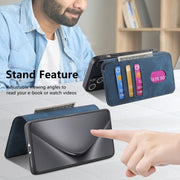 For Huawei Pura 70 Ultra CaseNeo MagSafe RFID Anti-theft Retro Leather Phone Case(Blue)