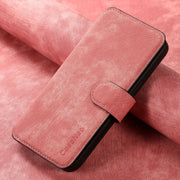 For Huawei Pura 70 Ultra CaseNeo MagSafe RFID Anti-theft Retro Leather Phone Case(Pink)