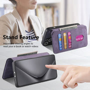 For Huawei Pura 70 Ultra CaseNeo MagSafe RFID Anti-theft Retro Leather Phone Case(Purple)